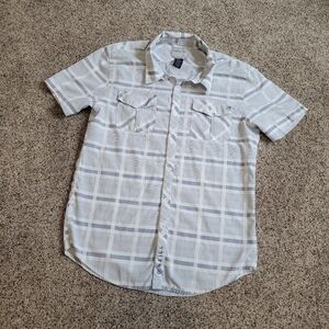 O'neill Mens Button Up Dress Shirt Size Medium
